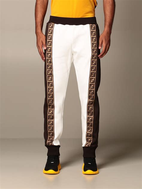 fendi joggers men's|fendi jogging pants.